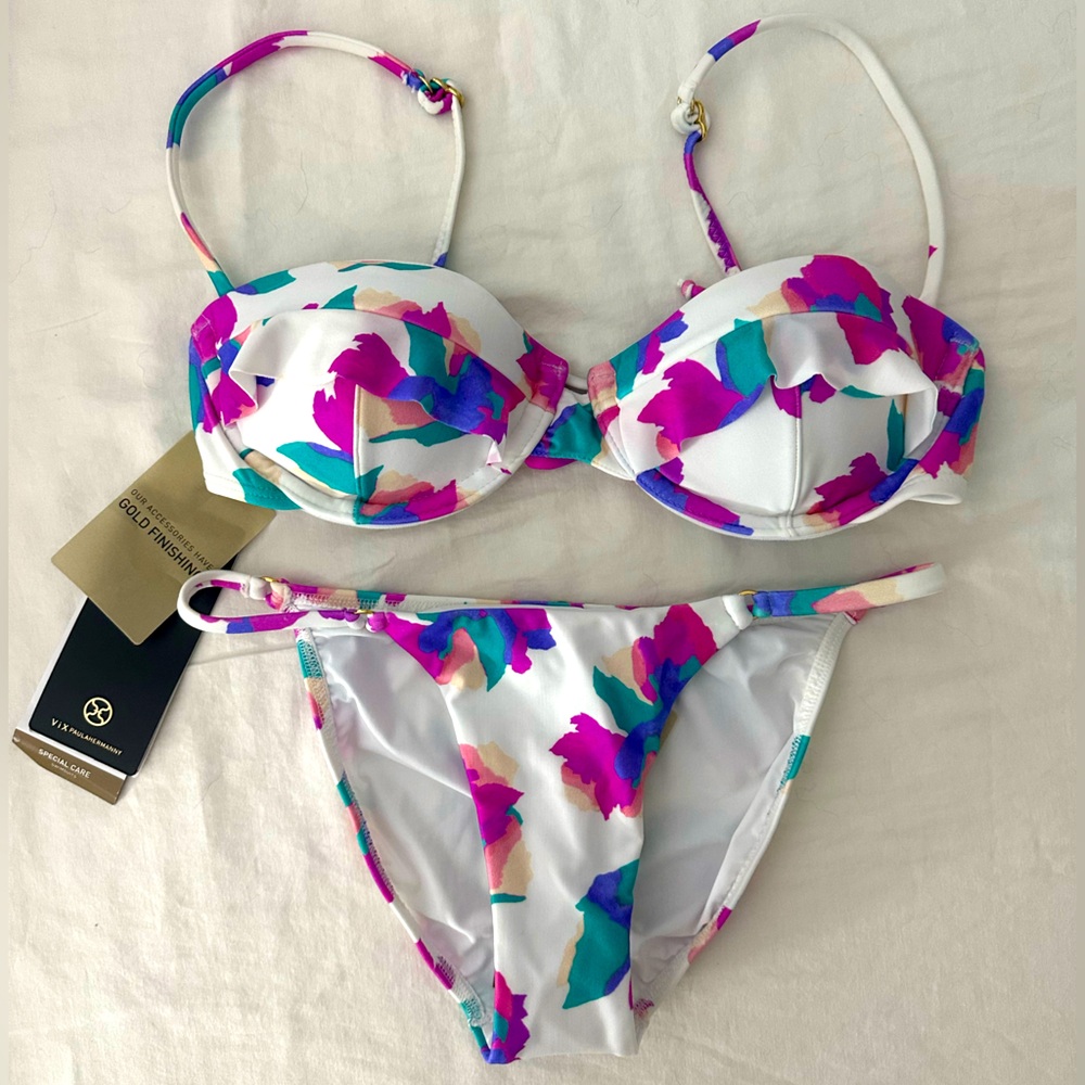Vix Paula Hermanny- Pose Bikini Set - NWT